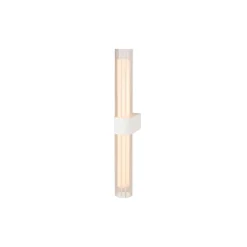 SLV badkamer wandlamp Lygant dubbel, wit, aluminium