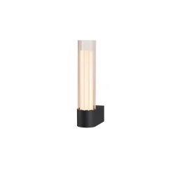 SLV badkamer wandlamp Lygant enkel, zwart, aluminium