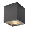 SLV Big Theo LED buiten plafondlamp, antraciet