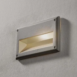 SLV Brick Downunder wand inbouwlamp E14 IP44