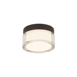 SLV Cyft LED wandlamp, zwart, aluminium, Ø 13,2 cm, CCT