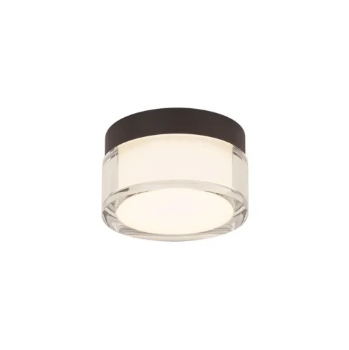 SLV Cyft LED wandlamp, zwart, aluminium, Ø 13,2 cm, CCT