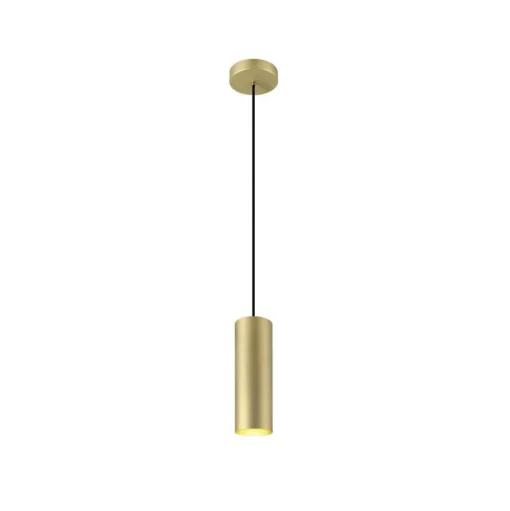 SLV hanglamp Enola, goudkleurig mat, Ø 10 cm, metaal
