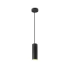 SLV hanglamp Enola, zwart mat, Ø 10 cm, metaal