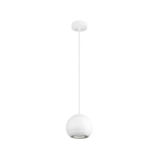 SLV hanglamp Light Eye 150, wit, Ø 15 cm, metaal