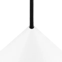 SLV hanglamp Magico, Ø 38 cm, wit mat, metaal
