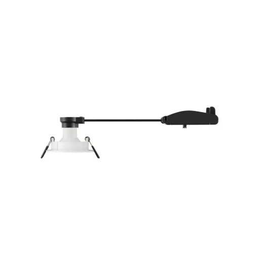 SLV Inbouw plafondlamp New Tria, wit, aluminium, Ø 8,2 cm