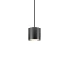 SLV LED hanglamp Oculus, bronskleurig, Ø 9 cm, dimbaar naar warm