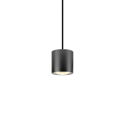 SLV LED hanglamp Oculus, bronskleurig, Ø 9 cm, dimbaar naar warm