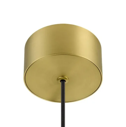 SLV LED hanglamp Quimera, messingkleurig, Ø 8 cm, CCT