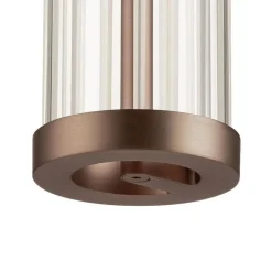 SLV LED hanglamp Quimera, koperkleurig, Ø 8 cm, CCT