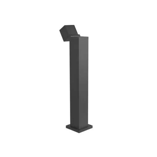 SLV LED tuinpadverlichting S-Cube 75, antraciet, aluminium, hoogte 75 cm