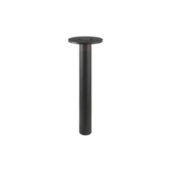 SLV LED tuinpadverlichting I-Ring, antraciet, aluminium, hoogte 65 cm