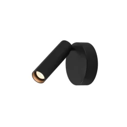 SLV LED wandlamp Karpo 30, zwart, aluminium, breedte 9 cm