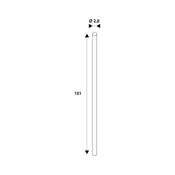 SLV LED-buis C T8, G13, 24 W, lengte 151 cm, 4.000 K