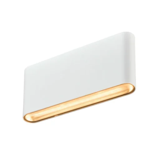 SLV Ovale buitenwandlamp Up/Down CCT 17,5cm wit