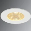 SLV Patta-I LED inbouwlamp, rond, mat wit