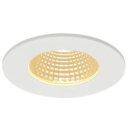 SLV Patta-I LED inbouwlamp, rond, mat wit