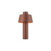 SLV Photoni 45 sokkellamp, roestkleurig, aluminium, hoogte 45 cm