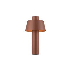 SLV Photoni 45 sokkellamp, roestkleurig, aluminium, hoogte 45 cm