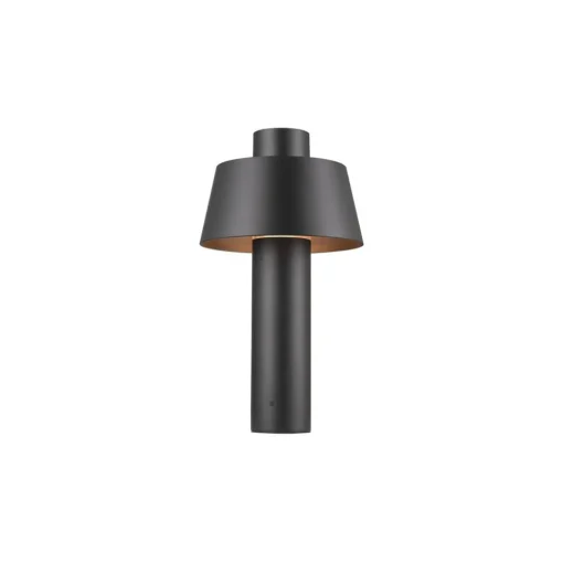 SLV Photoni 45 sokkellamp, zwart, aluminium, hoogte 45 cm