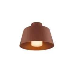SLV Photoni plafondlamp, roestkleurig, aluminium, Ø 25 cm