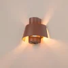 SLV Photoni wandlamp, roestkleurig, aluminium, breedte 25 cm