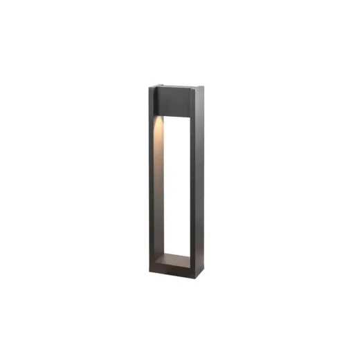 SLV Quad Pole LED tuinpadverlichting, antraciet, aluminium, hoogte 90 cm