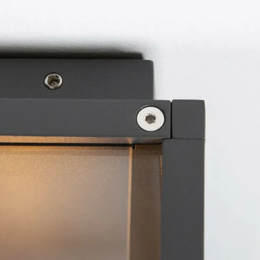 SLV Quadrulo buitenwandlamp met sensor