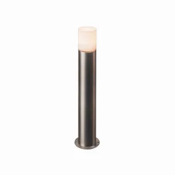 SLV Roxy acryl tuinpadverlichting, hoogte 90 cm, grijs, roestvrij staal