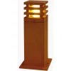 SLV Rusty vierkante LED sokkellamp roestbruin