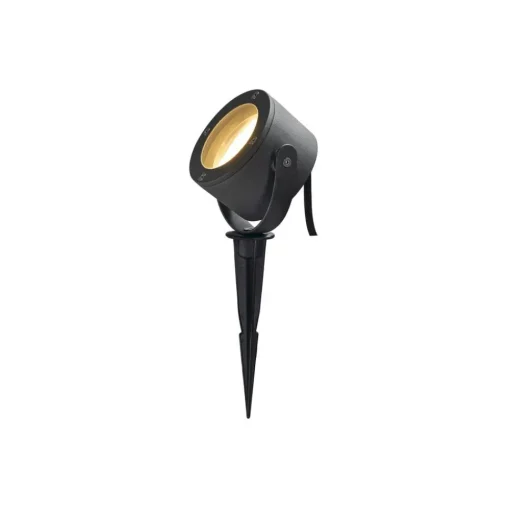 SLV Sitra prikspot, antraciet, aluminium, hoogte 12 cm