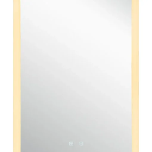 SLV Trukko LED wandspiegel CCT hoekig 80x60cm