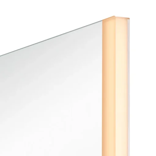 SLV Trukko LED wandspiegel CCT hoekig 80x60cm