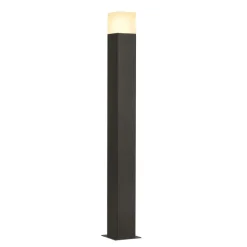 SLV tuinpadverlichting antraciet Quad hoogte 90 cm