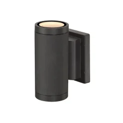 SLV wandlamp Myra, antraciet, aluminium, breedte cm, omhoog/omlaag