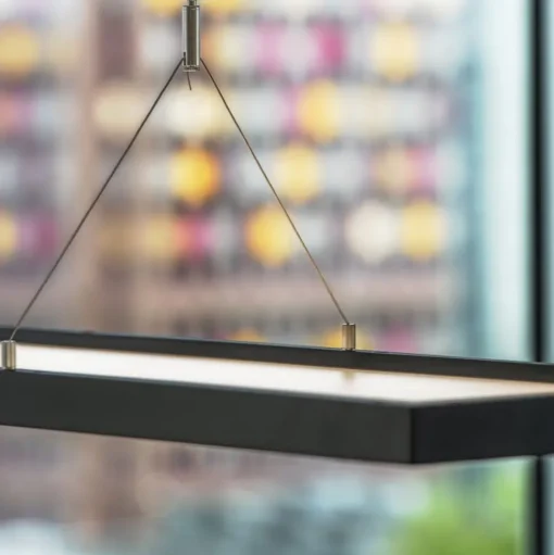 SLV Werklamp LED kantoor hanglamp, zwart