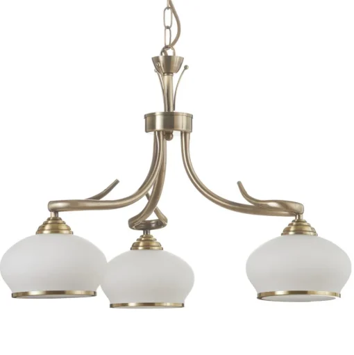 Smaakvolle hanglamp Elvira, 3-lichts