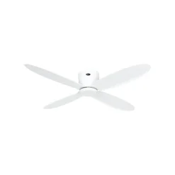 Smart plafondventilator Eco Plano II, Ø 132 cm, wit, DC