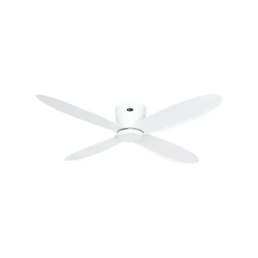 Smart plafondventilator Eco Plano II, Ø 132 cm, wit, DC