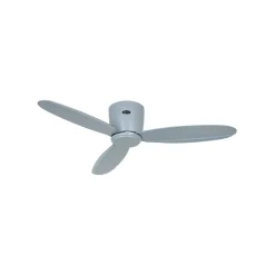 Smart plafondventilator Eco Plano II, Ø 112 cm, lichtgrijs, DC