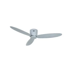 Smart plafondventilator Eco Plano II, Ø 132 cm, lichtgrijs, DC