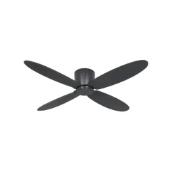 Smart plafondventilator Eco Plano II, Ø 132 cm, grijs, DC