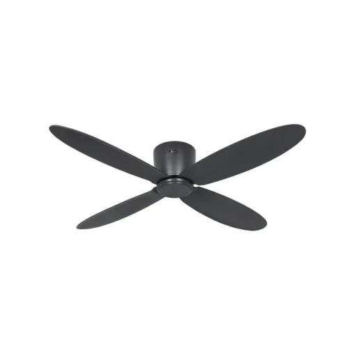 Smart plafondventilator Eco Plano II, Ø 132 cm, grijs, DC