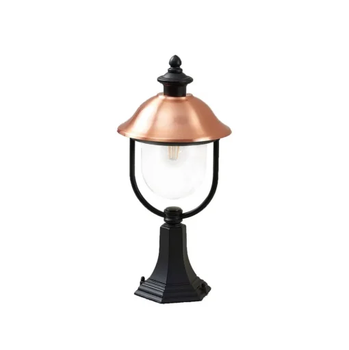 Sokkellamp Clint, 53cm, metaal, zeewaterbestendig, E27