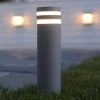 Sokkellamp Focus, antraciet