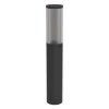 Sokkellamp Salle, hoogte 46,5 cm, zwart, aluminium