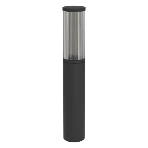 Sokkellamp Salle, hoogte 46,5 cm, zwart, aluminium