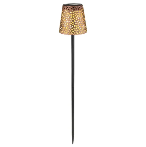 Solar-grondspies lamp 36562, IP44, koper