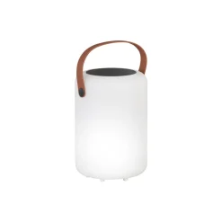 Solar-LED tafellamp Orno, warmwit en RGB